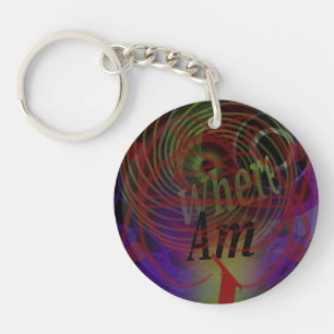 I'm Lost  Key Ring