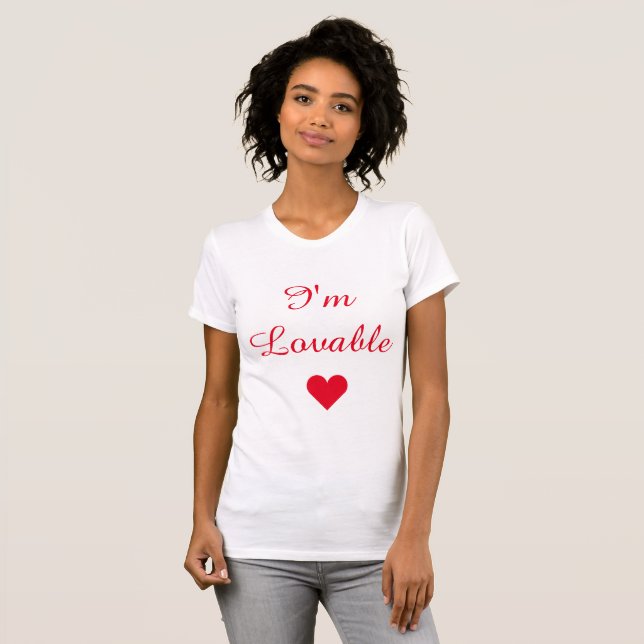 I'm Loveable T-Shirt (Front Full)