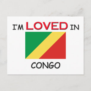 I'm Loved In CONGO Postcard