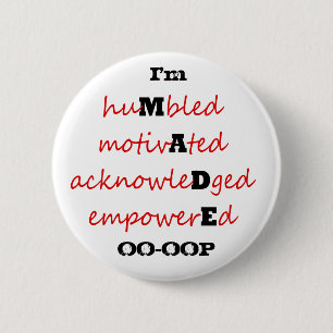 I'm Made 6 Cm Round Badge