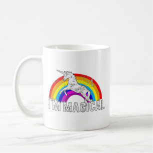I'm Magical Unicorn In Rainbow Funny and Pretty Coffee Mug