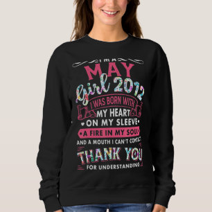 I'm May Girl 2012 10th Birthday 10 Years Sweatshirt