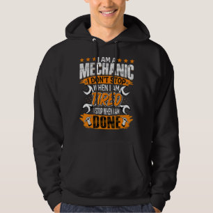 I'm Mechanic Garage Worker Automotive Auto Mechan Hoodie