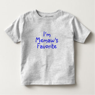 Im Memaws Favourite Blue Toddler T-Shirt