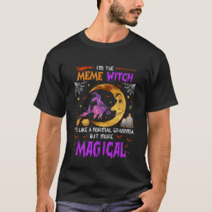 I'm Meme Witch French Grandma Magical Halloween T-Shirt