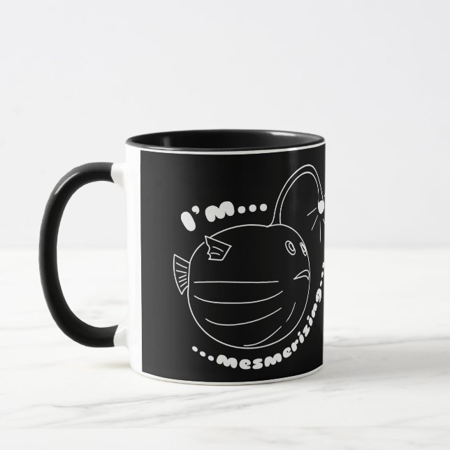 I'm Mesmerising... The puffer-lamp-fish realised Mug (Left)