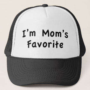 I'm Mom's Favorite Coffee Mug Trucker Hat
