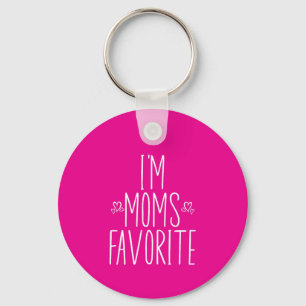 I'm Moms Favourite Key Ring