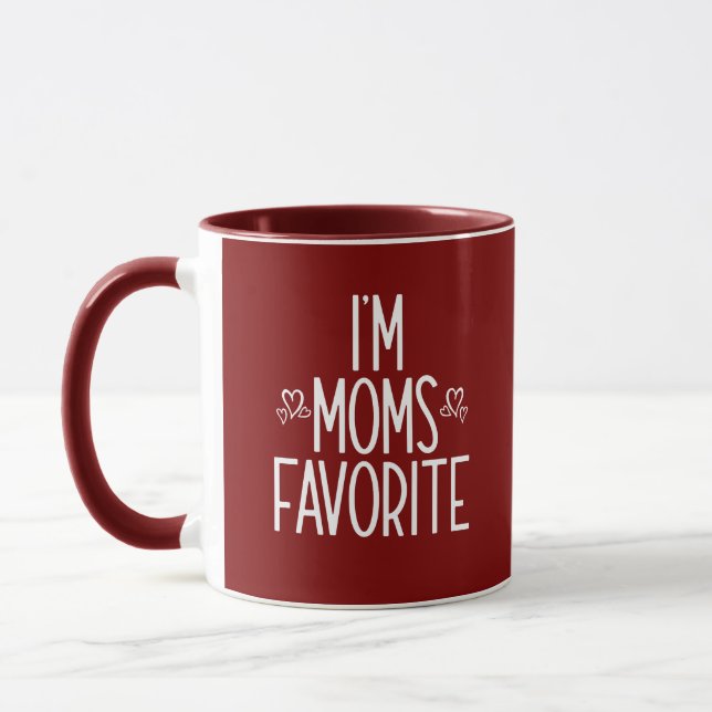 I'm Moms Favourite Mug (Left)