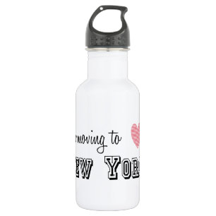 I'm Moving To New York 532 Ml Water Bottle