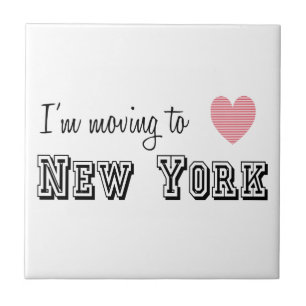 I'm Moving To New York Tile