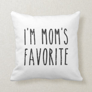 I'm Mum's Favourite Son or Daughter Cushion