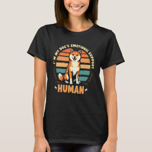 I'm My Dog's Emotional Support Human T-Shirt