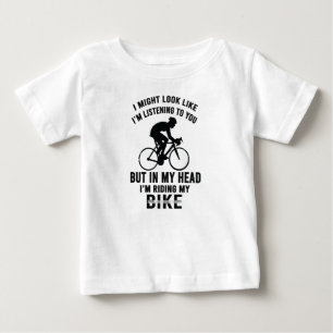 Im my head i'm riding my bike T-Shirt