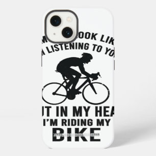 Im my head i'm riding my bike T-Shirt iPhone 13 Case