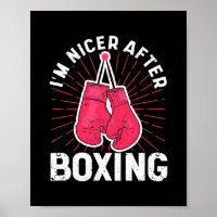 I'm Nicer After Boxing Gym Sport Boxer Fitness