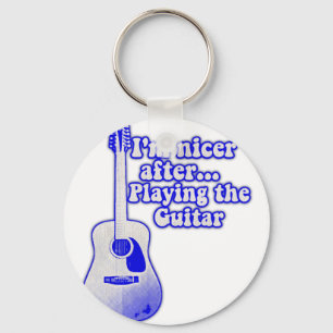 I'm nicer after playing the guitar key ring