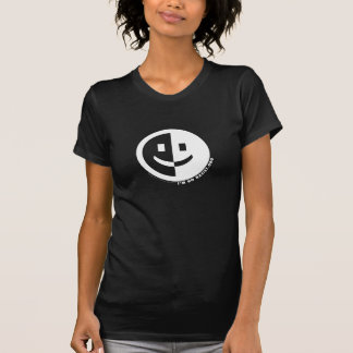 I'm No Racist Round Woman's T (black) T-Shirt
