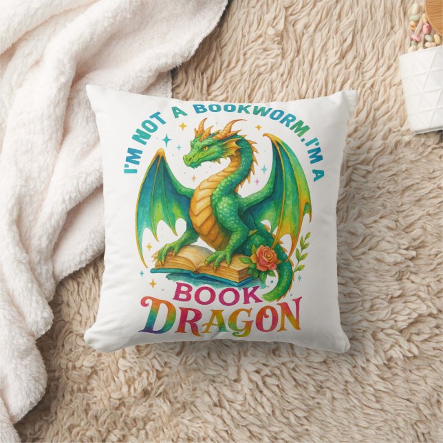 I'm Not A Bookworm....  Cushion (Blanket)
