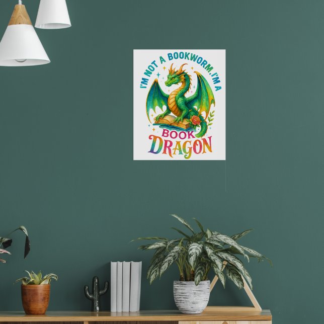 I'm Not A Bookworm....  Poster (Living Room 1)