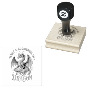 I'm Not A Bookworm....  Rubber Stamp