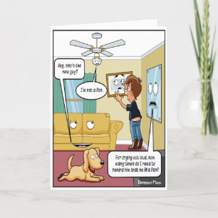 I'm Not a Fan Punny Birthday Card