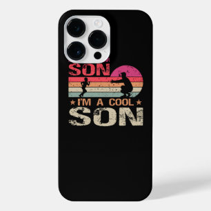 I'm Not A Regular Son I'm A Cool Son Vintage Fathe iPhone 14 Pro Max Case