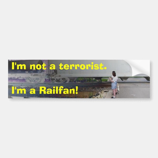 I'm not a terrorist. I'm a Raifan! Bumper Sticker (Front)