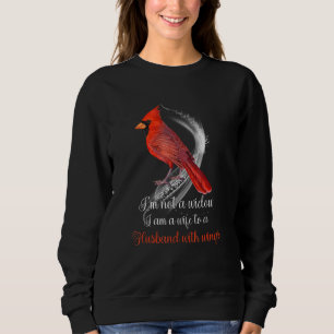 Im Not A Widow Im A Wife To A Husband With Wings C Sweatshirt