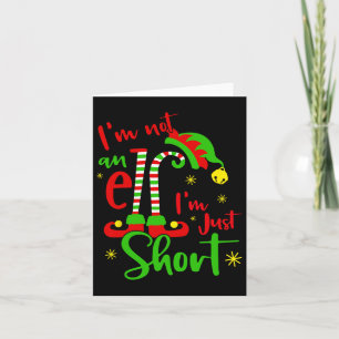 Im Not An Elf Family Christmas Pjs Matching Men Wo Card