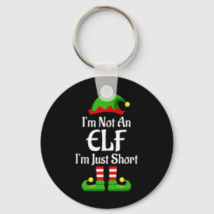 Im Not An Elf Family Christmas Pjs Matching Men Wo Key Ring