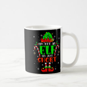 Im Not An Elf Im Just Short Family Christmas Pjs M Coffee Mug