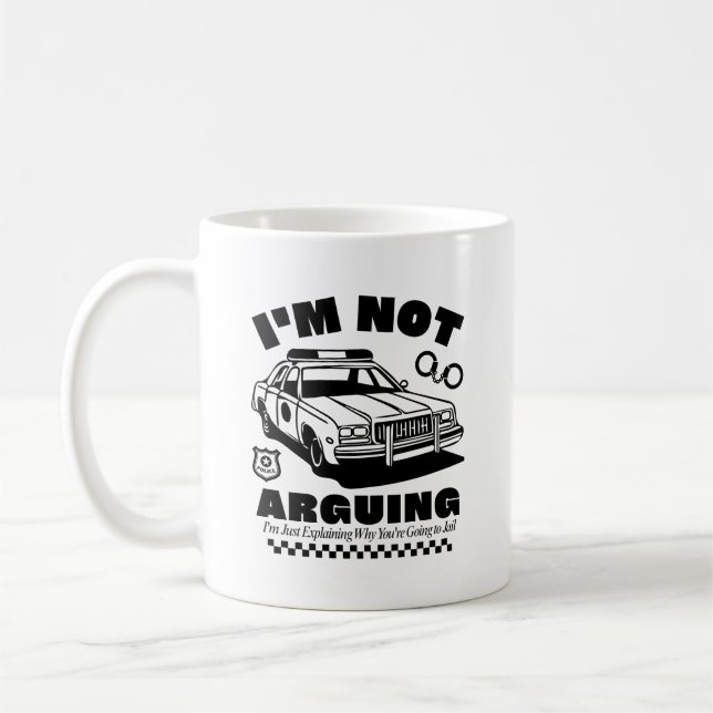 I'm not arguing coffee mug (Left)