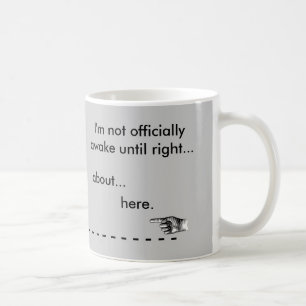 I'm Not Awake Until... Coffee Mug