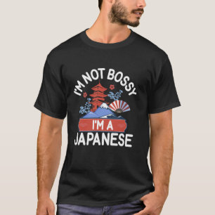 Im not bossy im a Japanese Long Sleeve T Shirt