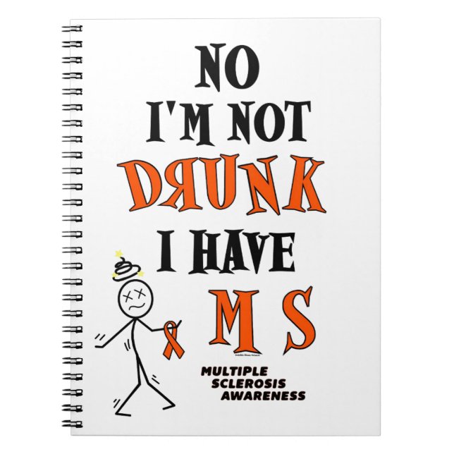 I'm Not DRUNK...MS Notebook (Front)