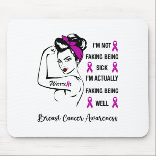 I'm Not Faking Being Sick I'm Actually Faking Bein Mouse Pad