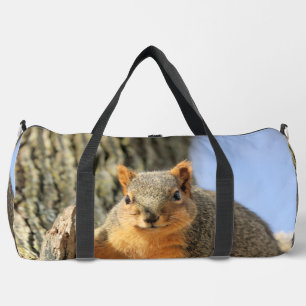 I'm not fat! It's winter fur! Duffle Bag