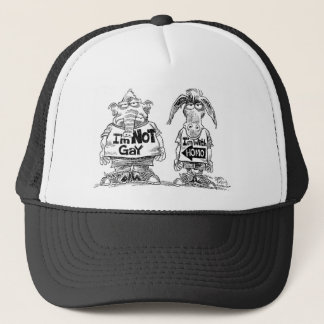 I'm not gay, I'm with homo Trucker Hat