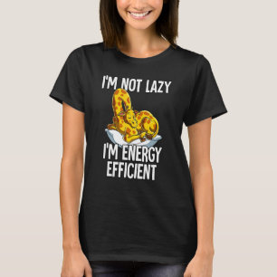 Im Not Lazy Im Energy Efficient Giraffe T-Shirt
