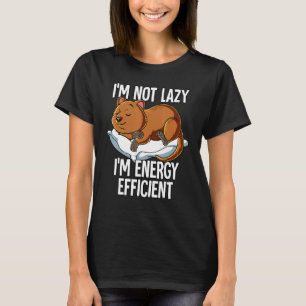 Im Not Lazy Im Energy Efficient Quokka T-Shirt