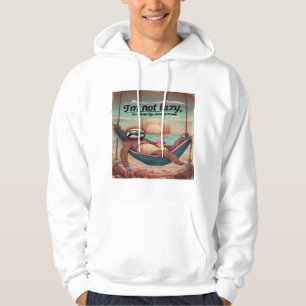 I'm Not Lazy, I'm On Energy Saving Mode Graphic Hoodie
