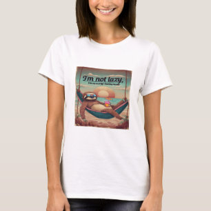 I'm Not Lazy, I'm On Energy Saving Mode Graphic T-Shirt