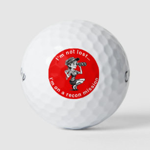 I'm Not Lost Callaway Warbird Golf Balls