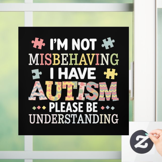 I'm Not Misbehaving I Have Autism Awareness (Home)