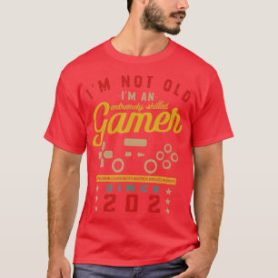 Im Not Old Im A Skilled 2024VideogameGaming T-Shirt