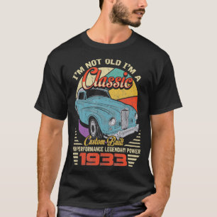 Im Not Old Im A Vintage 1933 Birthday T-Shirt