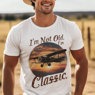 I'm Not Old I'm Classic Aeroplane T-Shirt