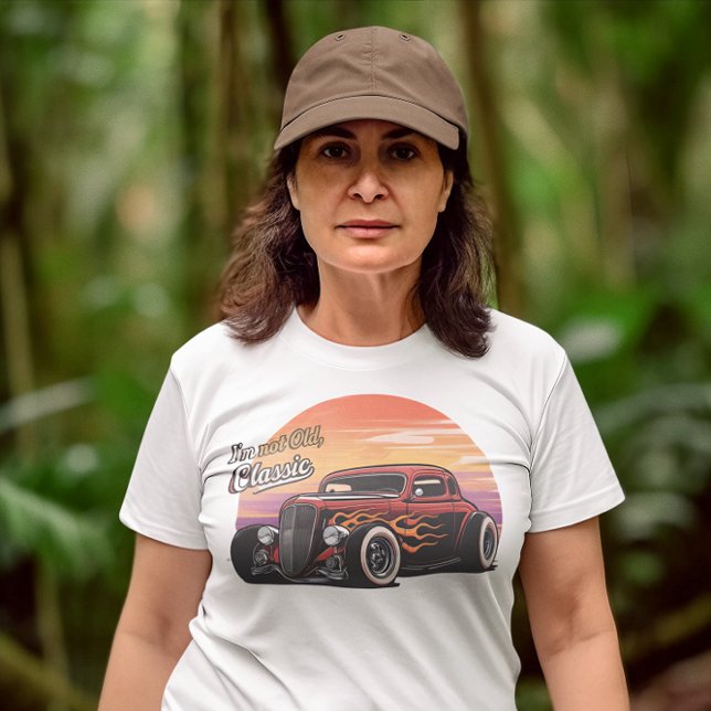  I'm not old I'm classic Fierce Flames T-Shirt (Creator Uploaded)