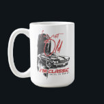 I'm Not Old I'm Classic Funny Car Graphic Coffee Mug<br><div class="desc">Our customers really enjoyed this product! Take a look for yourself. Friends & family will love this funny mens birthday slogan tee with a quote. Classic car graphic makes this the perfect gift for vehicle addicts & piston heads. Amazing Birthday present idea or Christmas gift for Dad & Grandad too....</div>